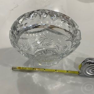Crystal cut basket